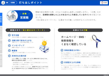 4つの経験職種から見える就職活動の本音とは